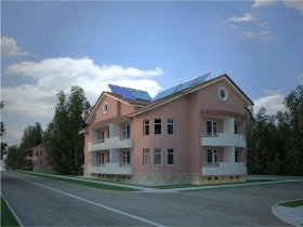 Энергоэффективный дом в поселке 